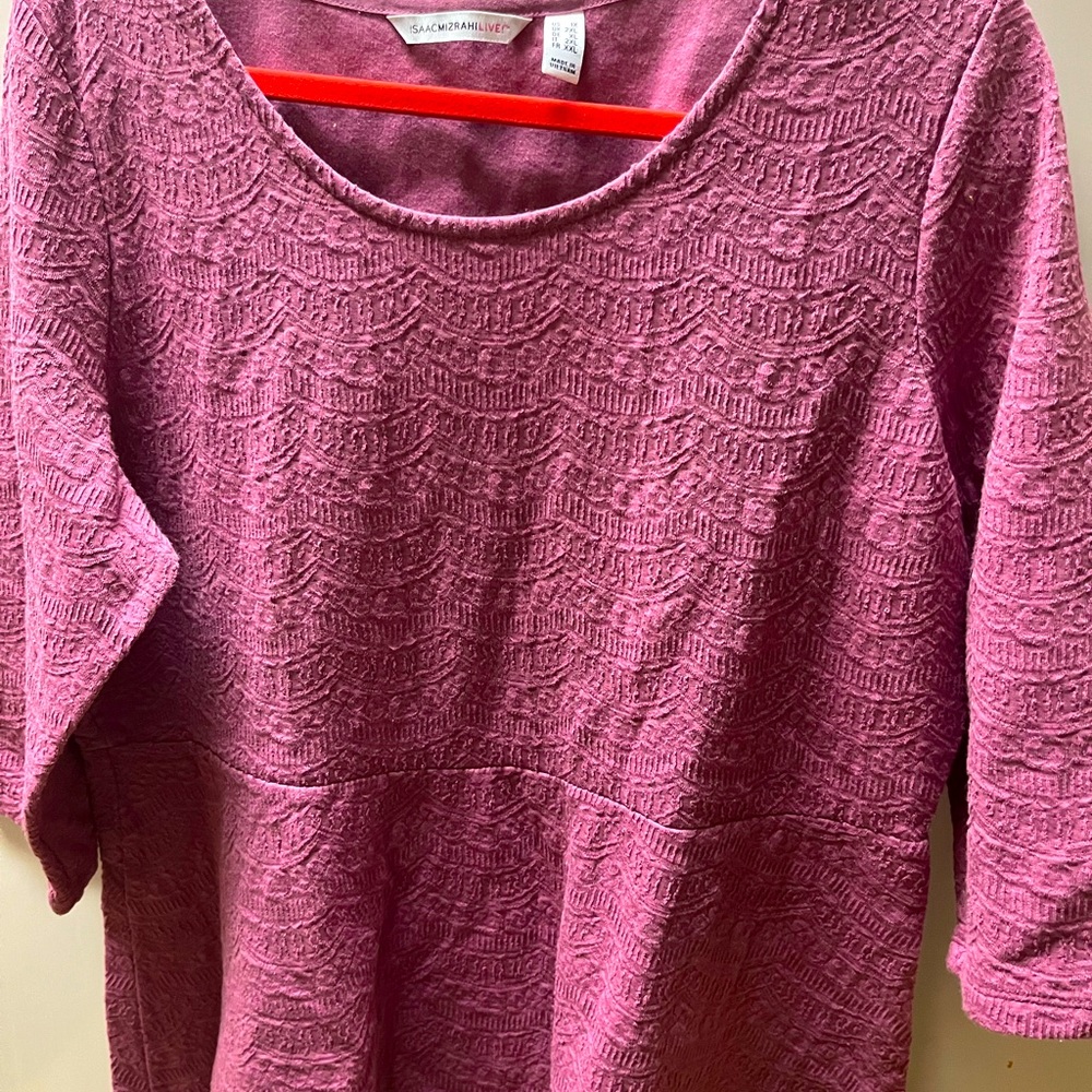 Isaac Mizrahi top 2xl